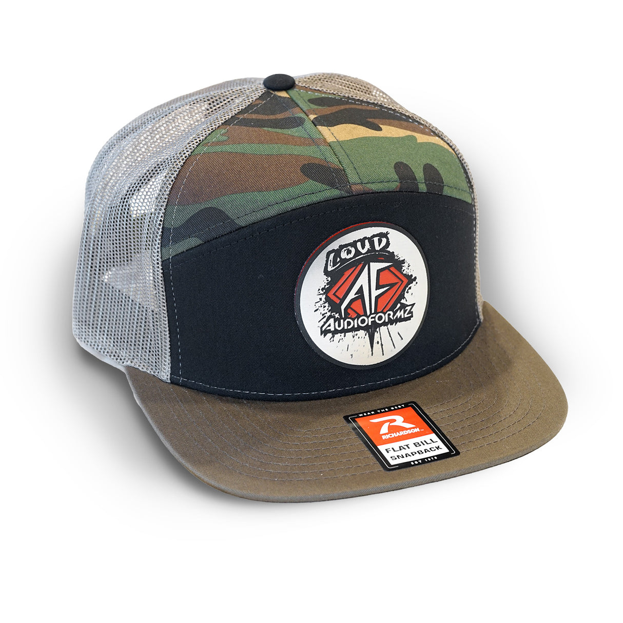 AudioFormz Camo Snapback Hats