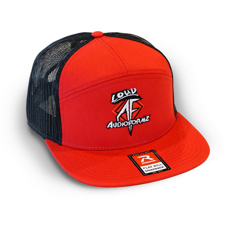 AudioFormz Red Snapback Hats