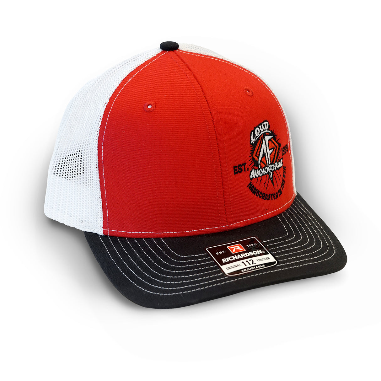 AudioFormz Red Snapback Hats