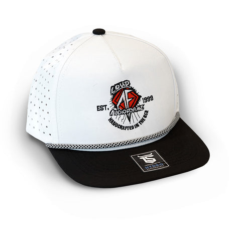 AudioFormz White Snapback Hats