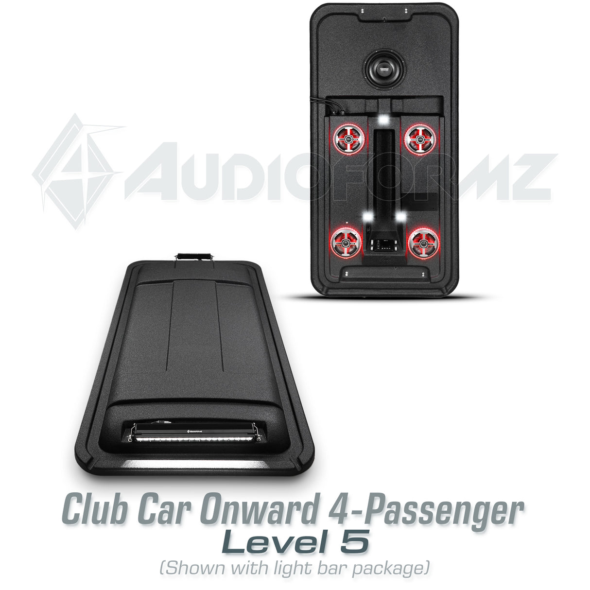 Club Car Onward 4-Passenger Golf Cart Stereo Tops (4-Seat)