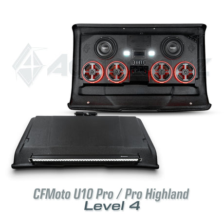 2025+ CFMoto UForce U10 Pro Stereo Tops (2-Door)