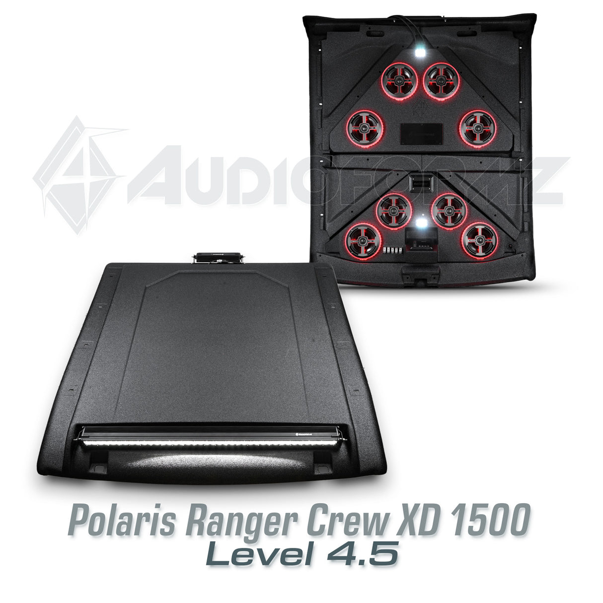 2024 Polaris Ranger Crew XD 1500 Premium Stereo Tops (4-Door)