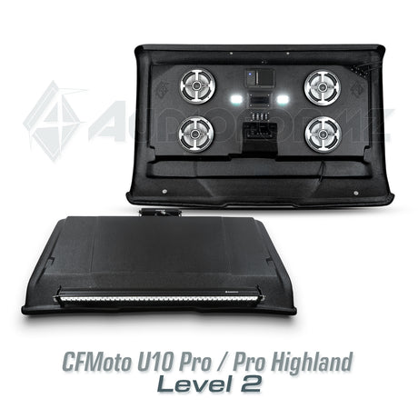 2025+ CFMoto UForce U10 Pro Stereo Tops (2-Door)