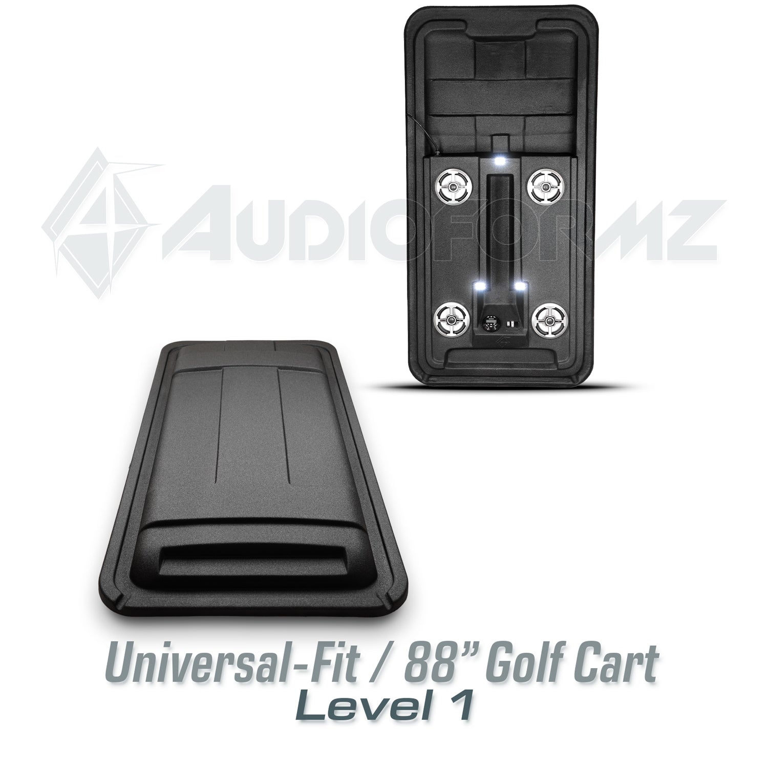 88in Universal-Fit Golf Cart Stereo Tops (4-Seat)