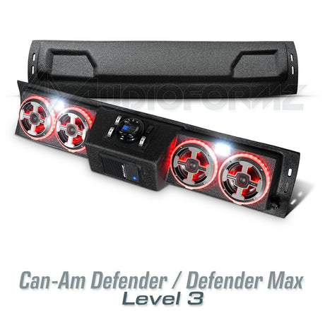 2016+ Can-Am Defender & Defender MAX Stereo Soundbar