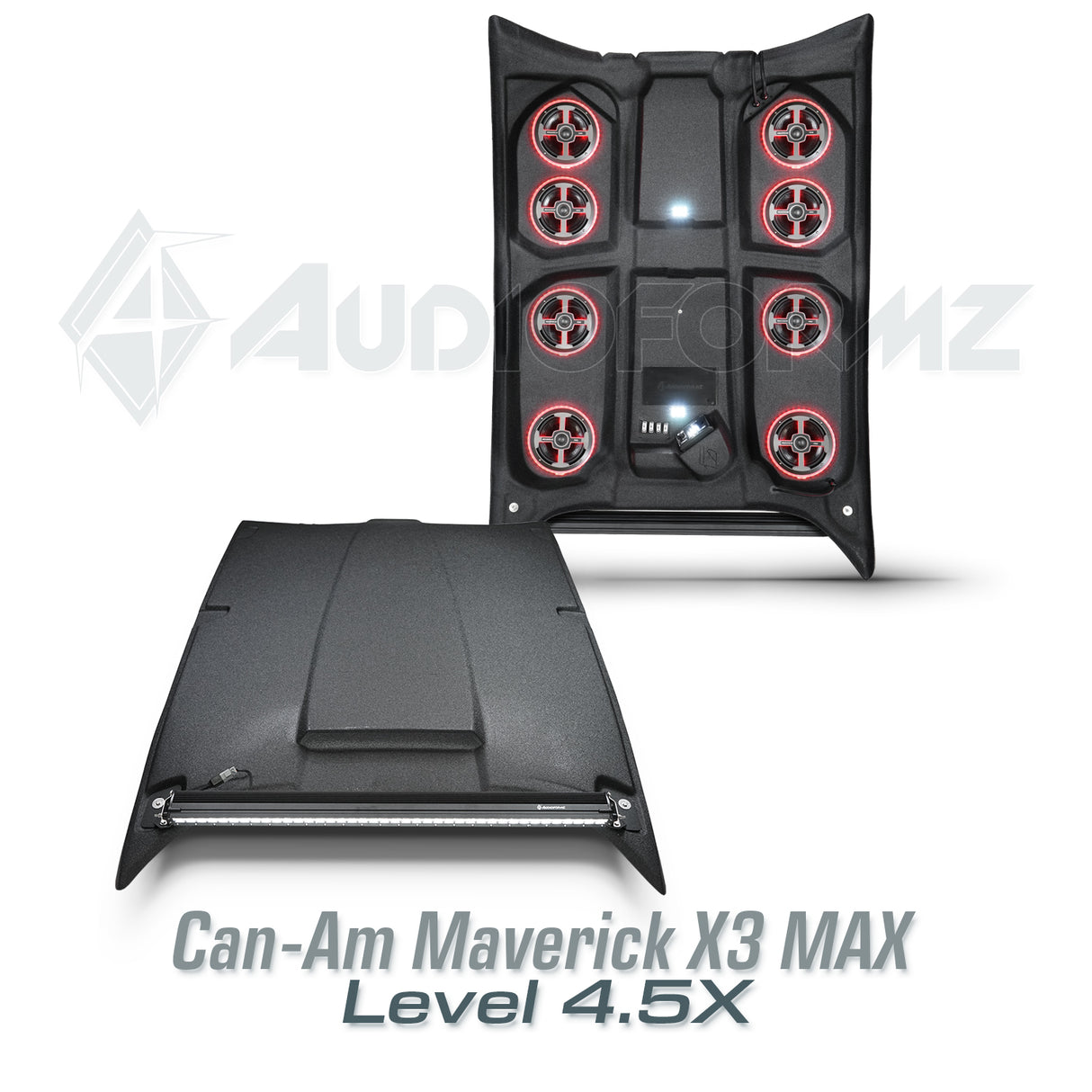 2017+ Can-Am Maverick X3 MAX Stereo Tops (4-Seat)