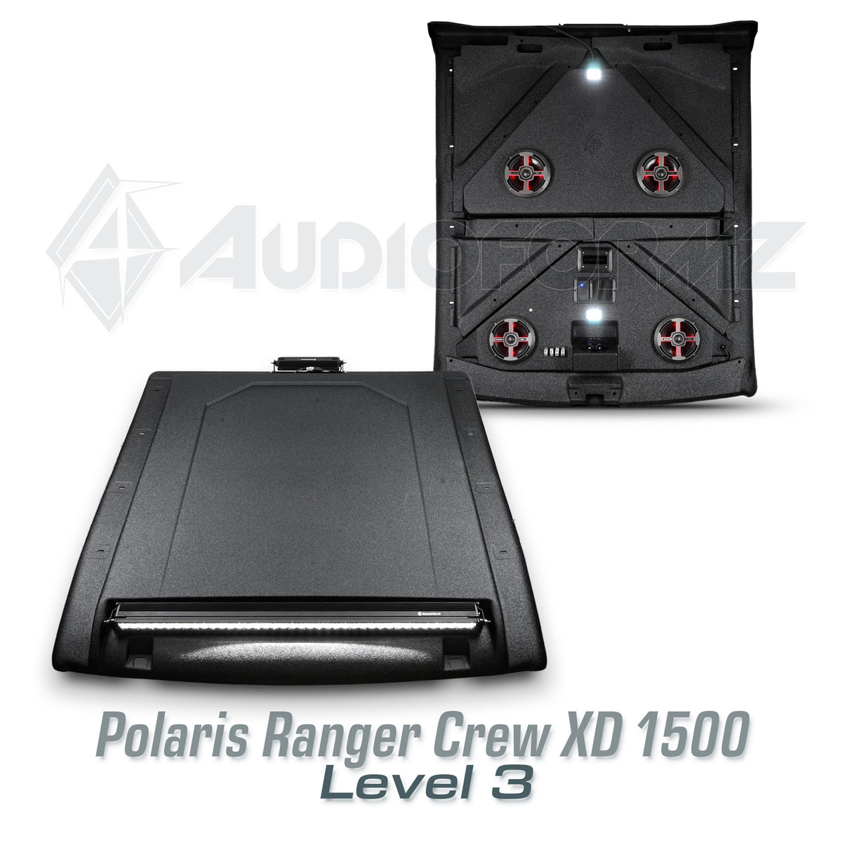 2024 Polaris Ranger Crew XD 1500 Premium Stereo Tops (4-Door)