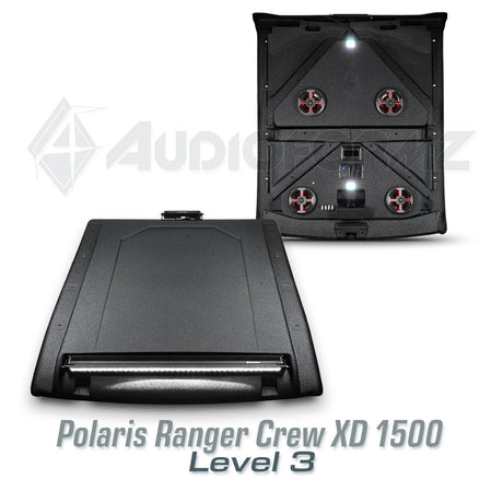 2024 Polaris Ranger Crew XD 1500 Premium Stereo Tops (4-Door)