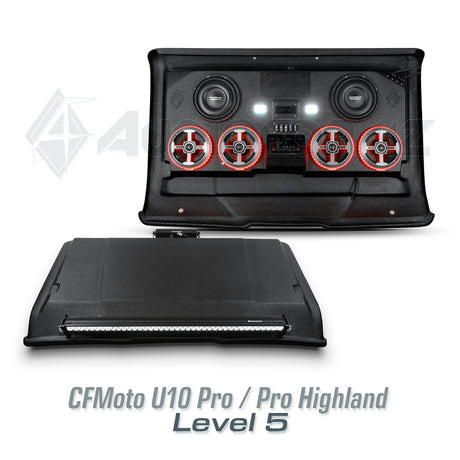 2025+ CFMoto UForce U10 Pro Stereo Tops (2-Door)