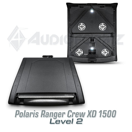 2024 Polaris Ranger Crew XD 1500 Premium Stereo Tops (4-Door)