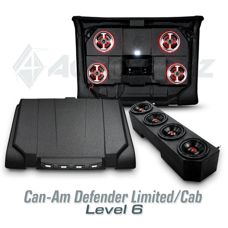 2016+ Can-Am Defender Limited/Cab Stereo Tops (2-Door)