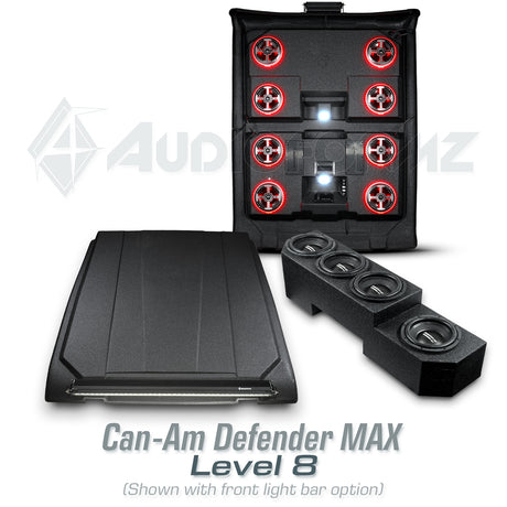 2026+ Can-Am Defender MAX HD11 Stereo Tops (4-Door)