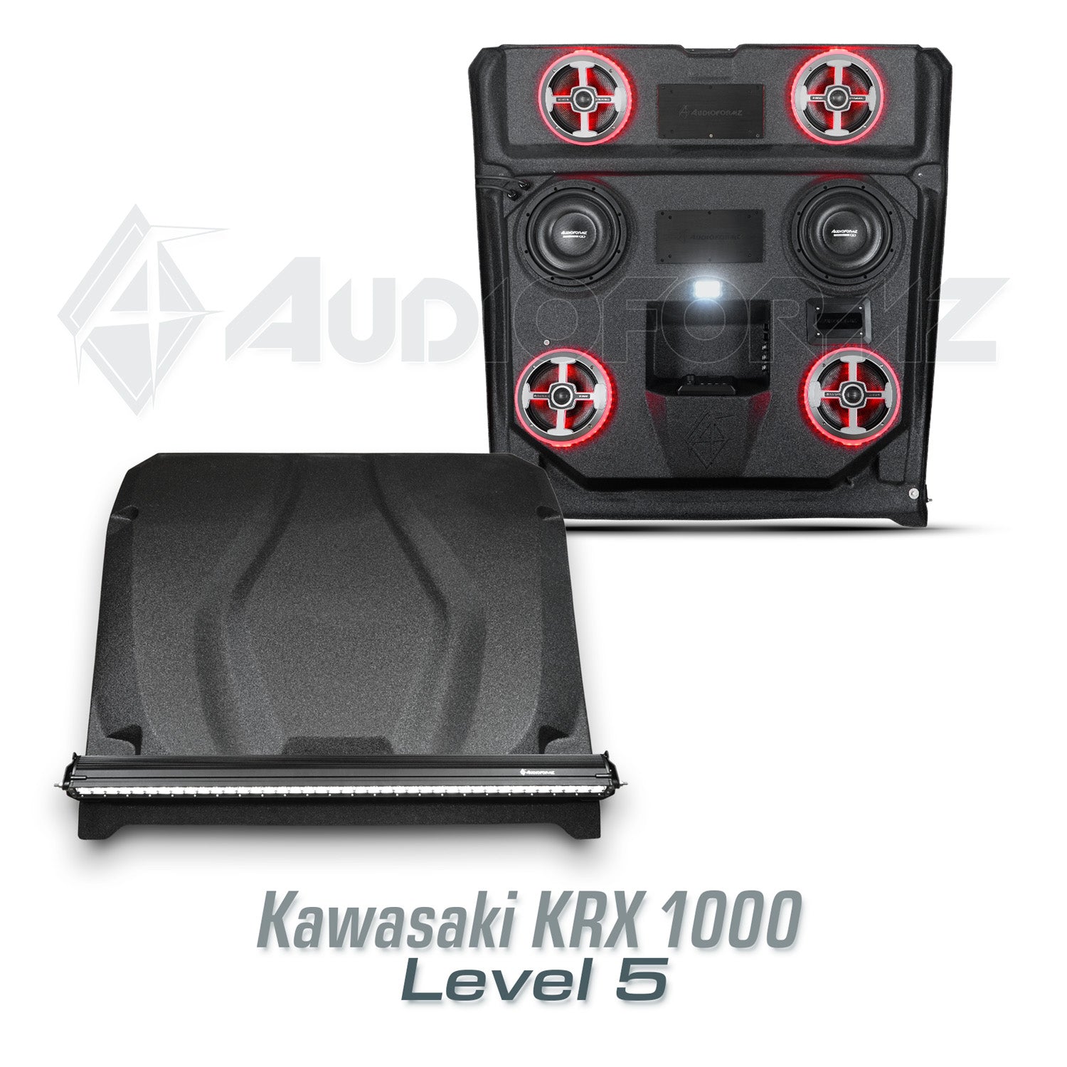 Kawasaki KRX Stereo Roofs | KRX Stereo Tops | AudioFormz