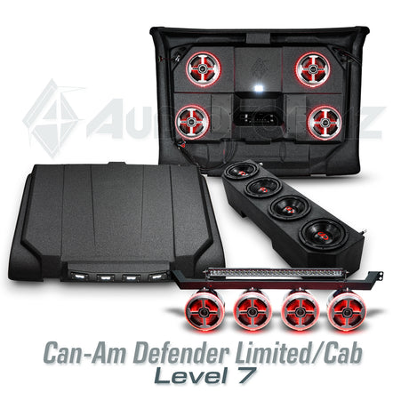 2016+ Can-Am Defender Limited/Cab Stereo Tops (2-Door)