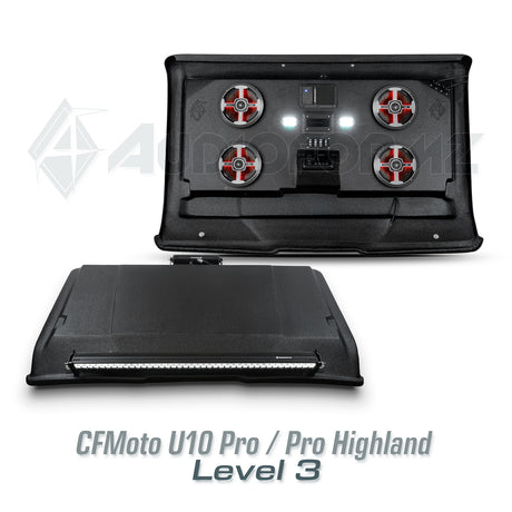 2025+ CFMoto UForce U10 Pro Stereo Tops (2-Door)