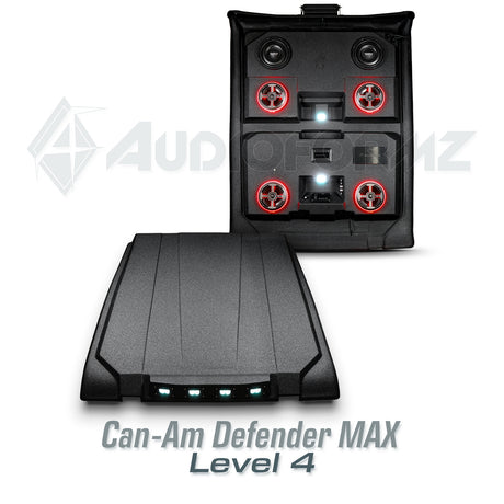 2016+ Can-Am Defender MAX Stereo Tops (4-Door)
