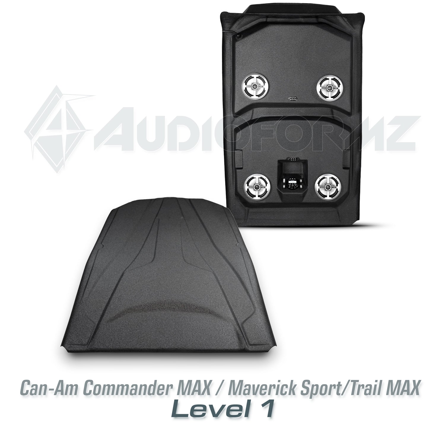 2021+ Can-Am Commander MAX / 2019+ Maverick Sport MAX Stereo Tops (4-S