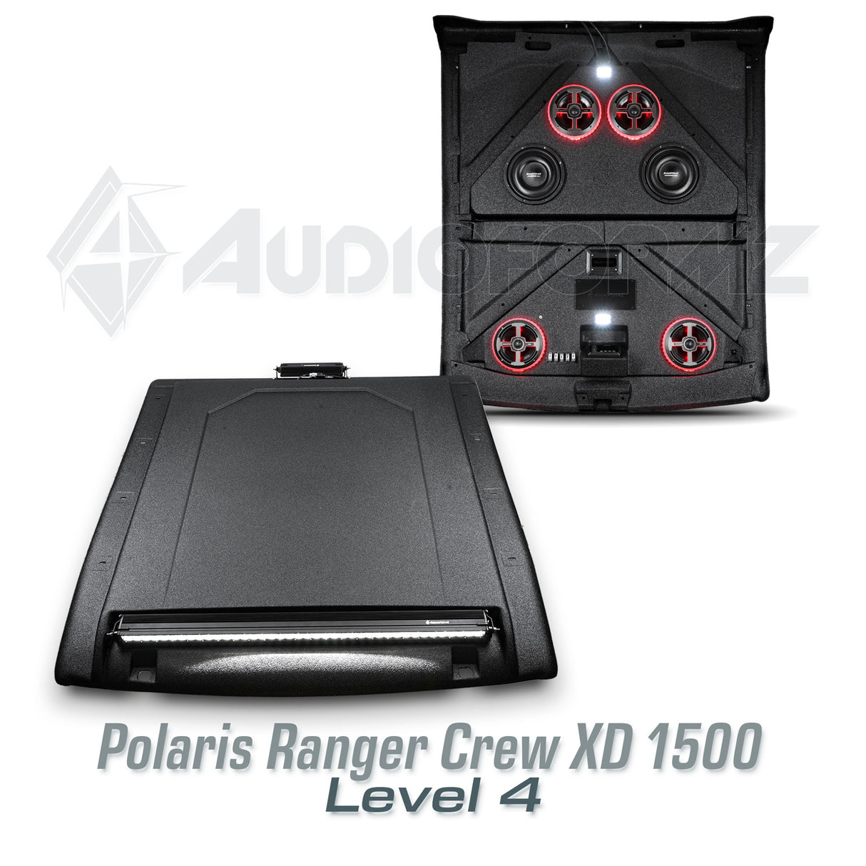 2024 Polaris Ranger Crew XD 1500 Premium Stereo Tops (4-Door)