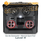 2021+ Can-Am Commander / 2019+ Maverick Sport / 2018+ Maverick Trail LEVEL 4 Stereo Top (2-Seat)