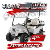 Club Car Onward 4-Passenger Golf Cart Stereo Tops (4-Seat)