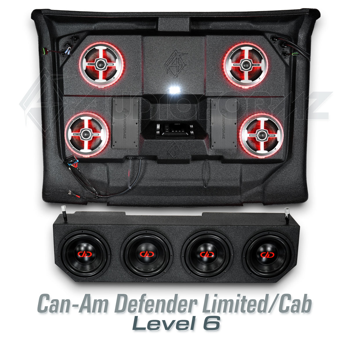 2016+ Can-Am Defender Limited/Cab Stereo Tops (2-Door)