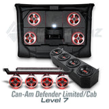 2016+ Can-Am Defender Limited/Cab Stereo Tops (2-Door)