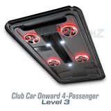 Club Car Onward 4-Passenger Golf Cart Stereo Tops (4-Seat)