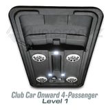 Club Car Onward 4-Passenger Golf Cart Stereo Tops (4-Seat)