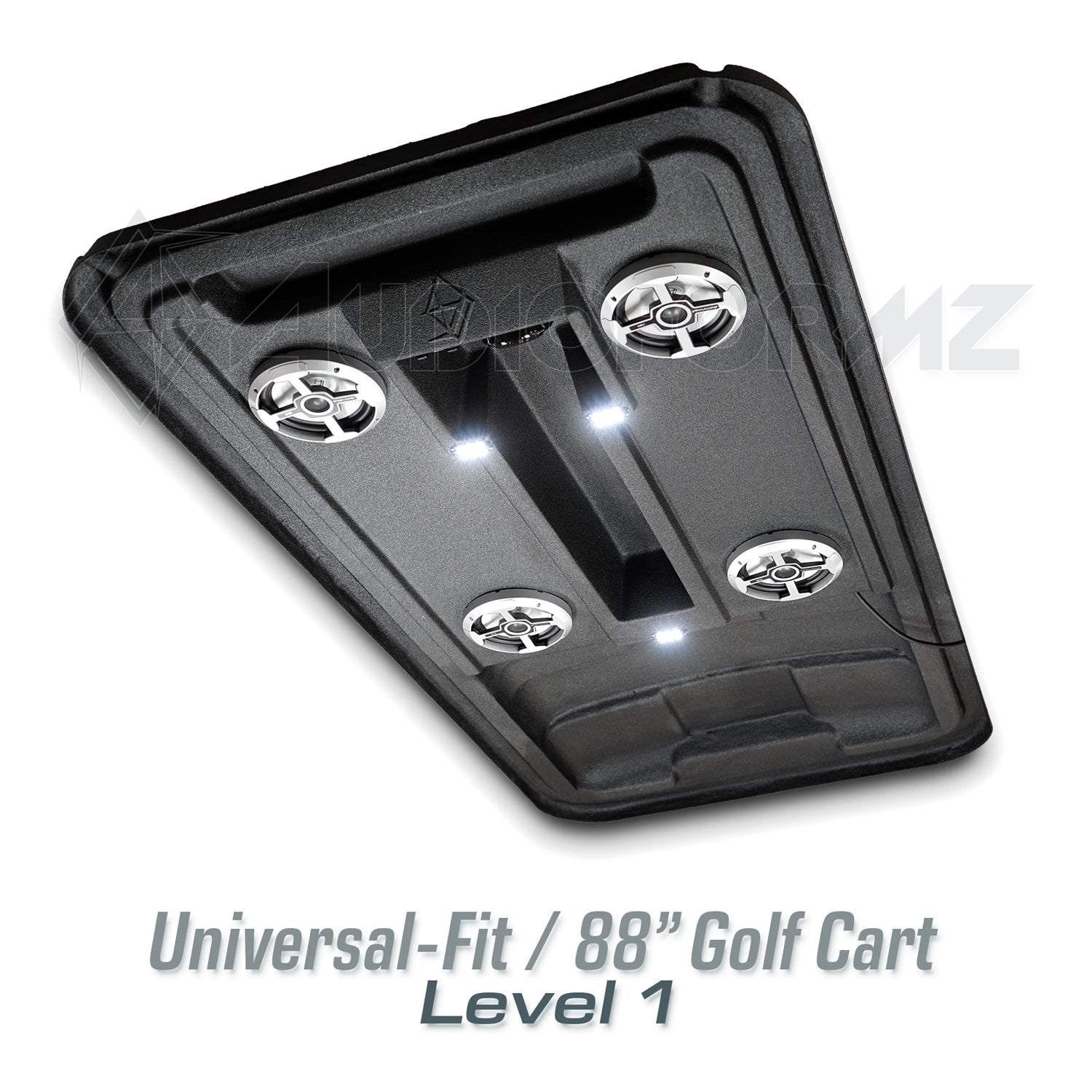 88in Universal-Fit Golf Cart Stereo Tops (4-Seat)
