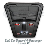 Club Car Onward 4-Passenger Golf Cart Stereo Tops (4-Seat)