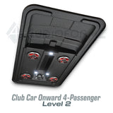 Club Car Onward 4-Passenger Golf Cart Stereo Tops (4-Seat)