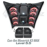 2017+ Can-Am Maverick X3 MAX Stereo Tops (4-Seat)