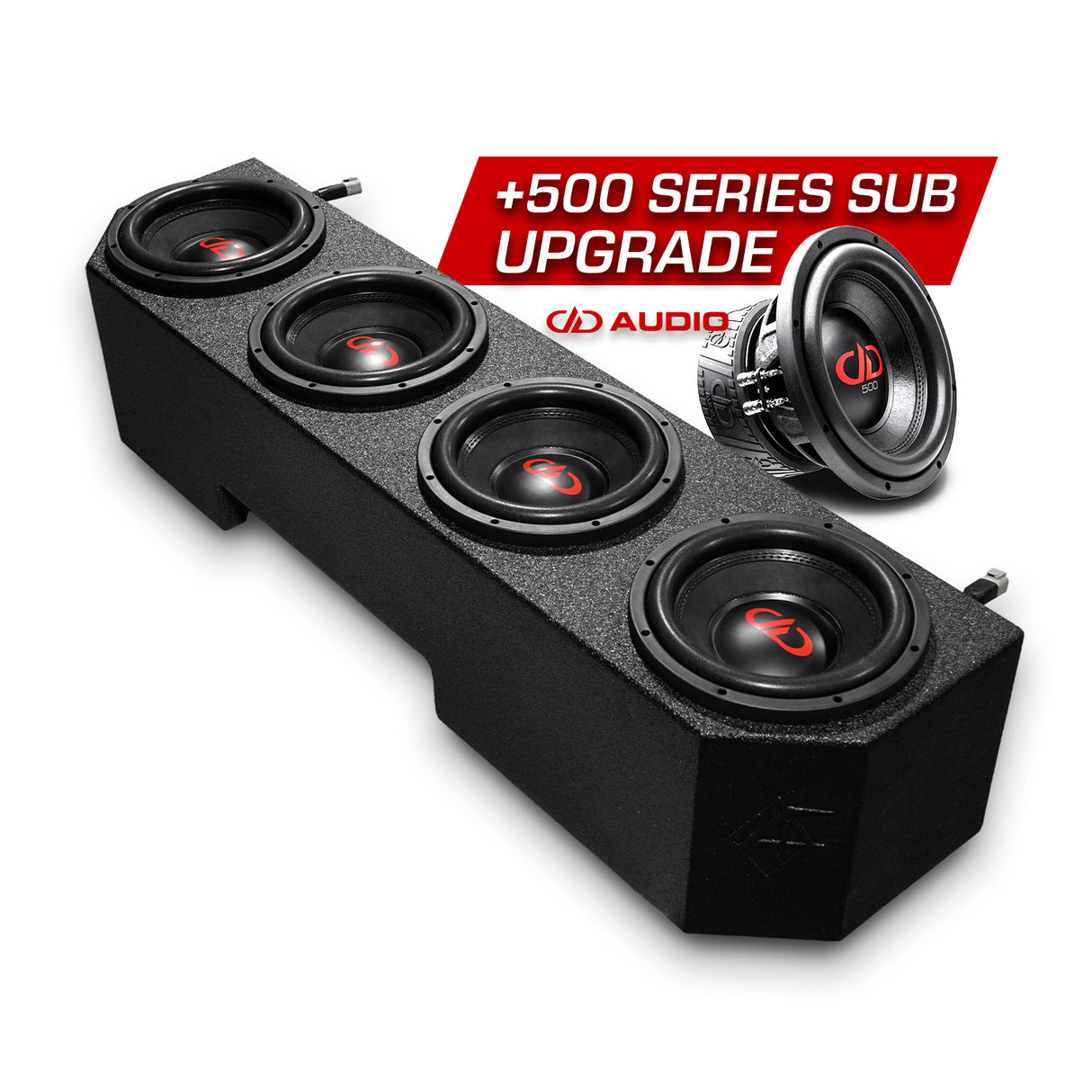 Can Am Defender 4 10" Under-Seat Subwoofer Box