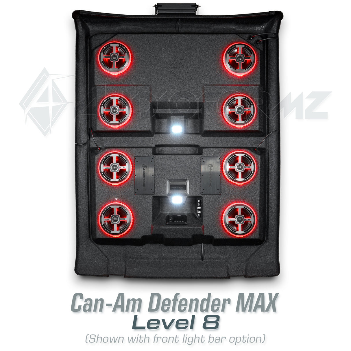 2026+ Can-Am Defender MAX HD11 Stereo Tops (4-Door)