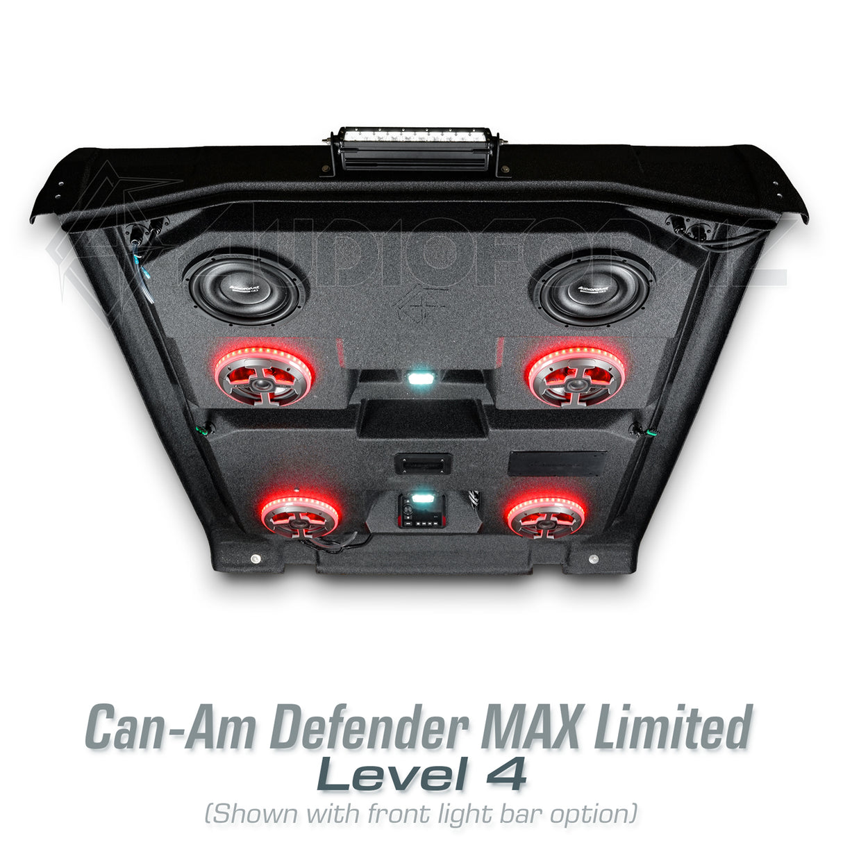 2016-2025 Can-Am Defender MAX Limited/Cab Stereo Tops (4-Door)