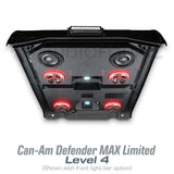2016-2025 Can-Am Defender MAX Limited/Cab Stereo Tops (4-Door)