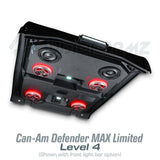 2016-2025 Can-Am Defender MAX Limited/Cab Stereo Tops (4-Door)