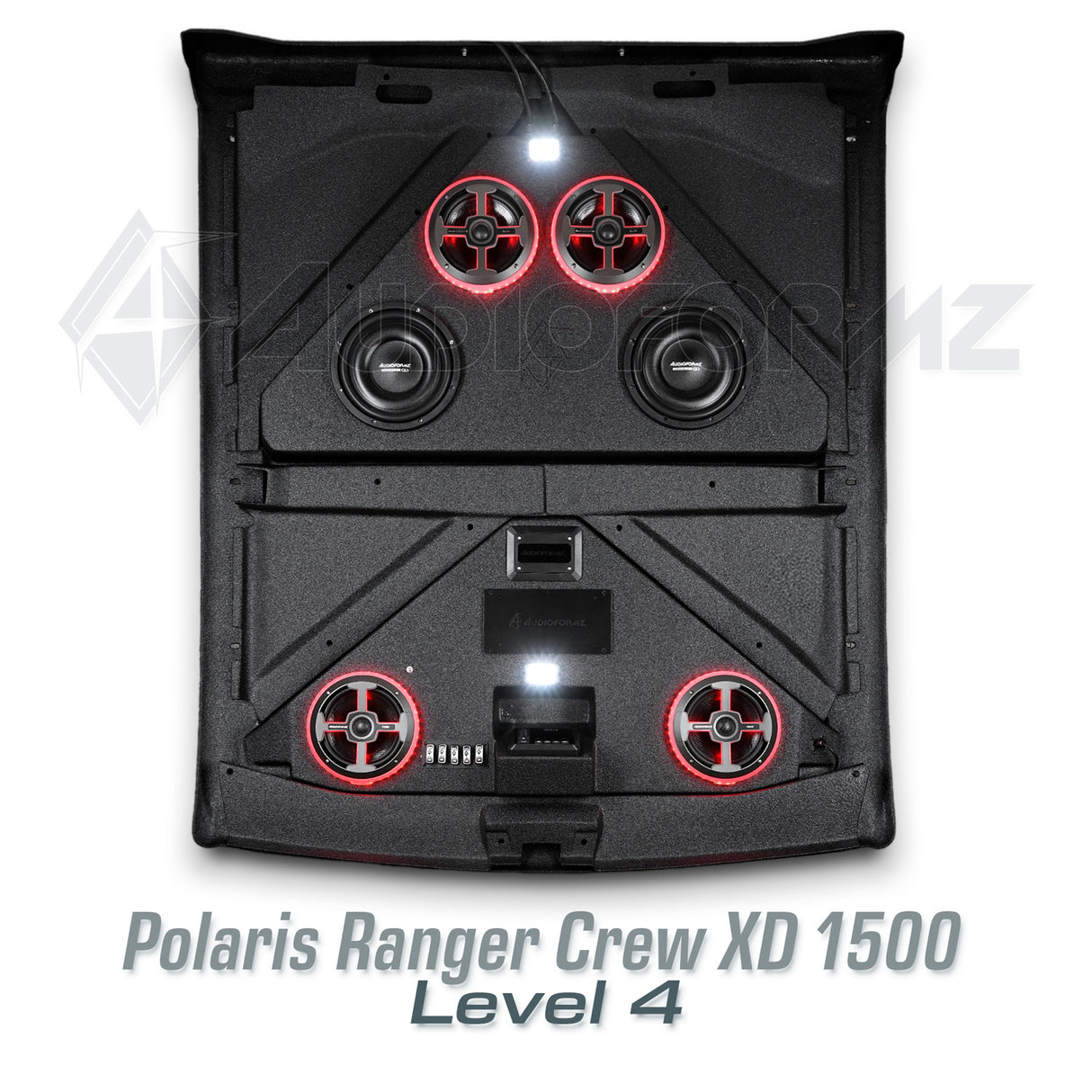 2024 Polaris Ranger Crew XD 1500 Premium Stereo Tops (4-Door)