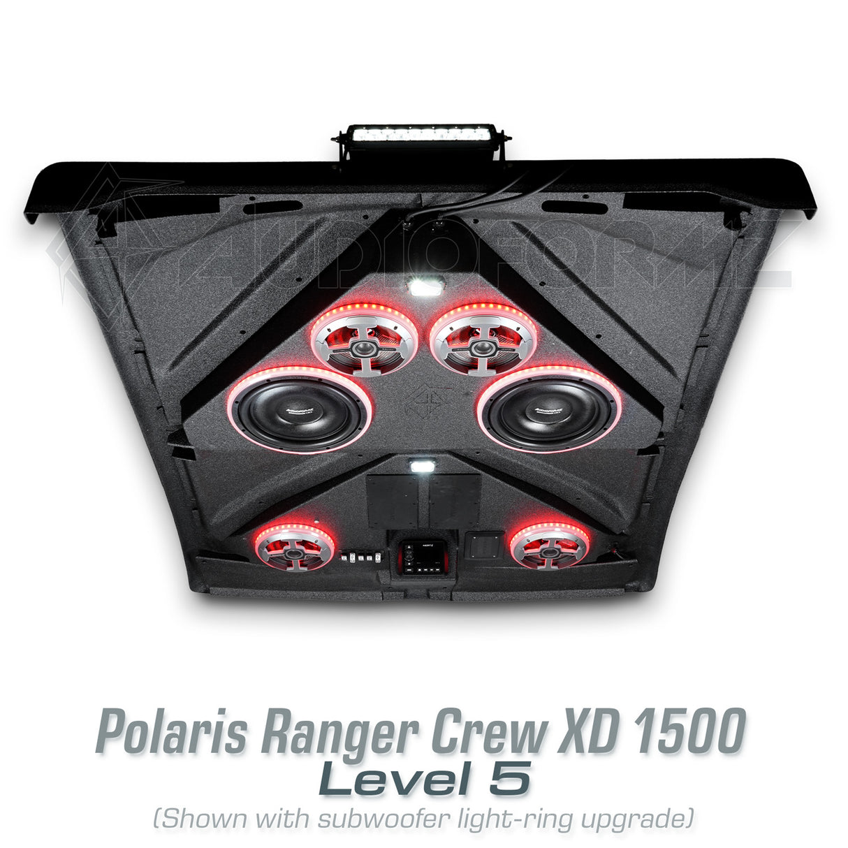 2024 Polaris Ranger Crew XD 1500 Premium Stereo Tops (4-Door)