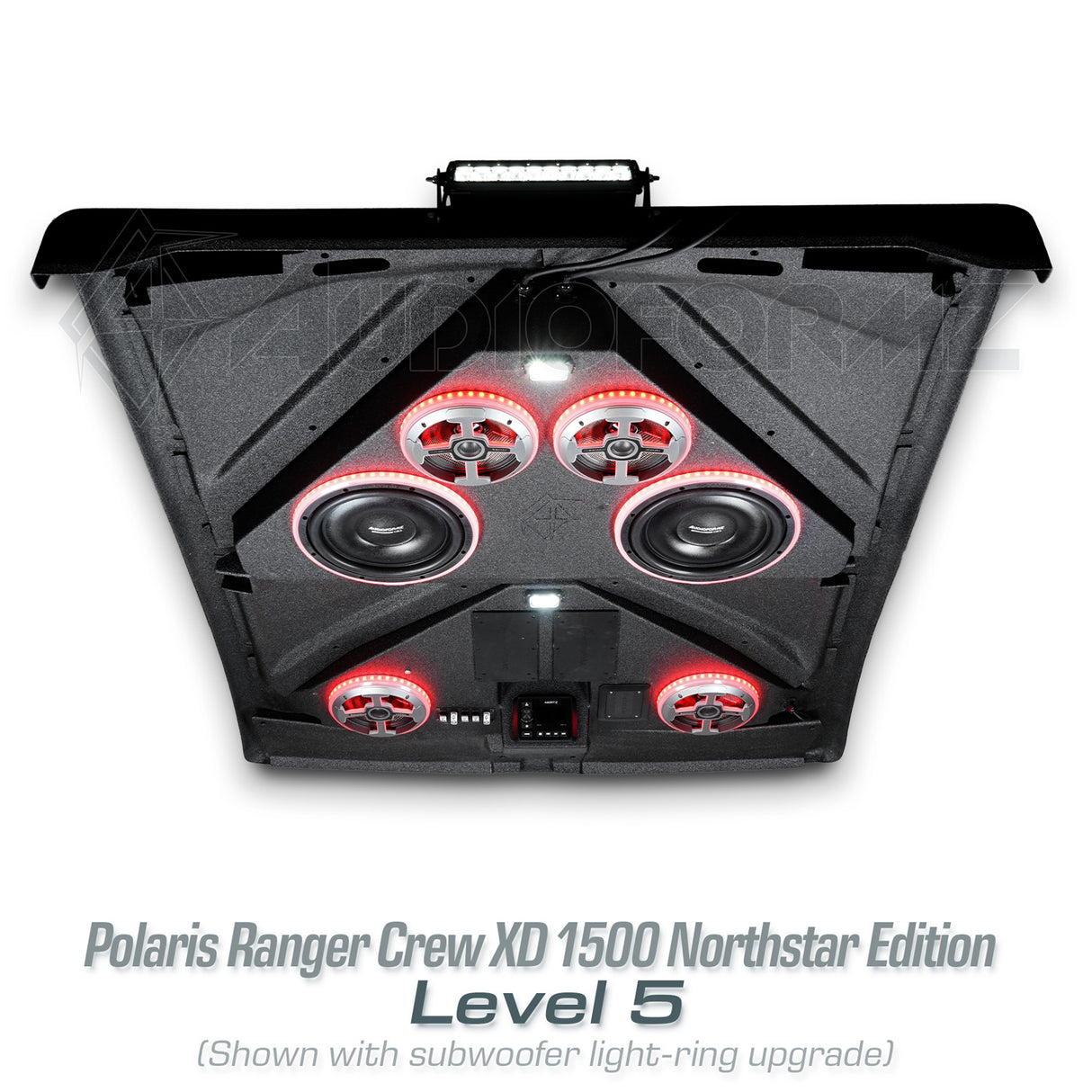 2024+ Polaris Ranger Crew Northstar/Cab XD 1500 Stereo Tops (4-Door)