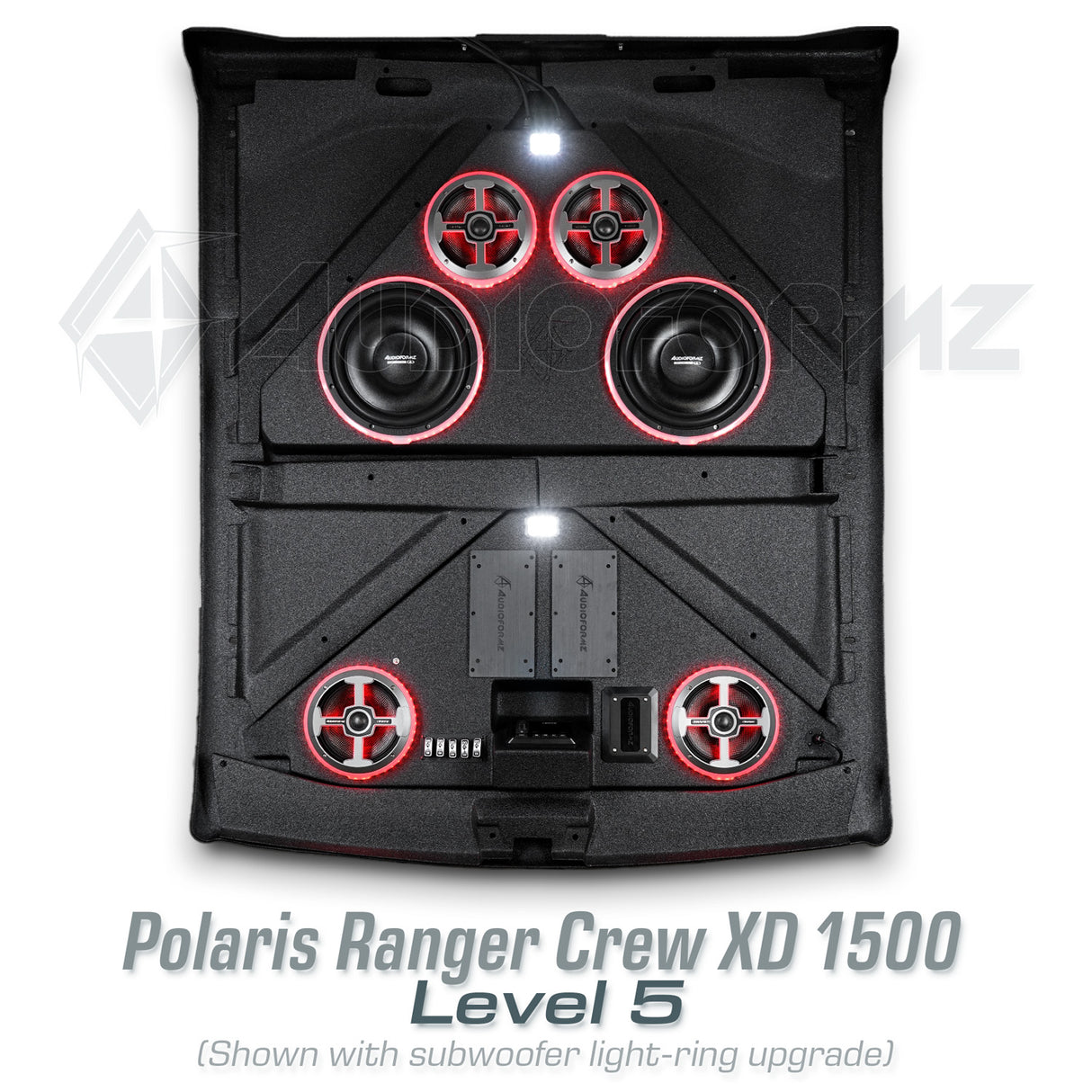 2024 Polaris Ranger Crew XD 1500 Premium Stereo Tops (4-Door)