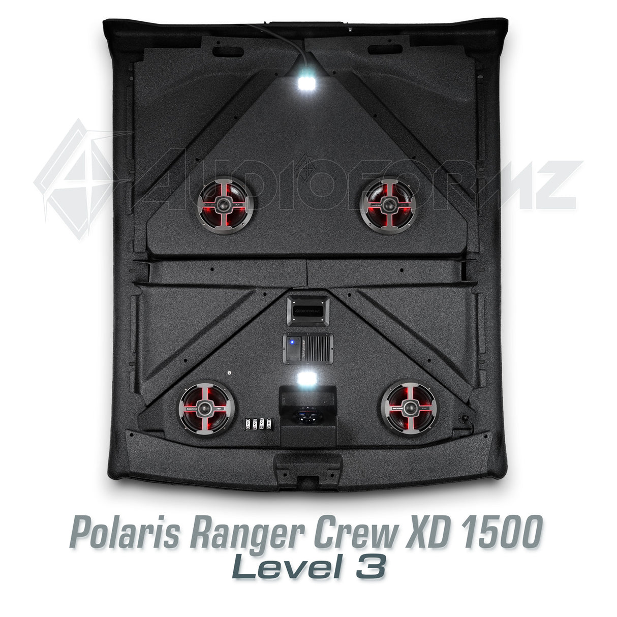 2024 Polaris Ranger Crew XD 1500 Premium Stereo Tops (4-Door)