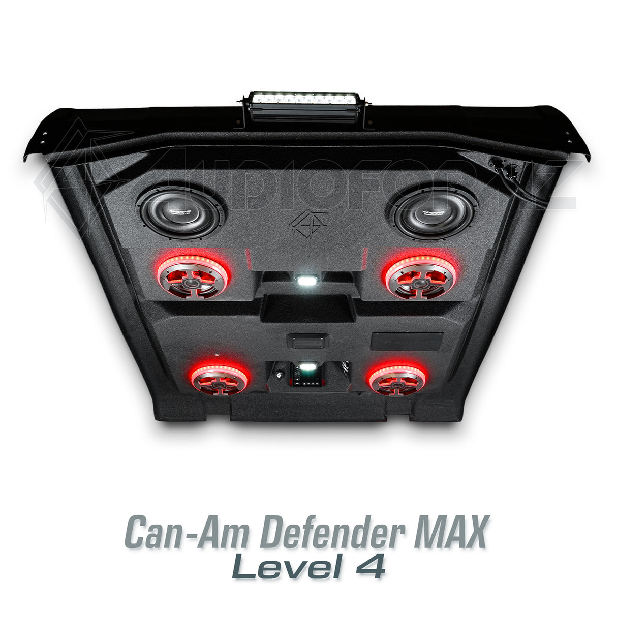 2016+ Can-Am Defender MAX Stereo Tops (4-Door)