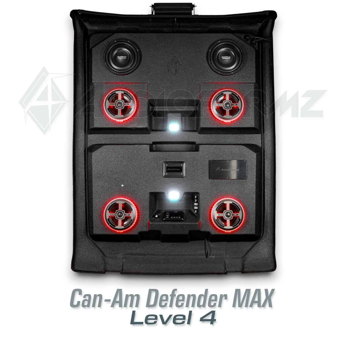 2016+ Can-Am Defender MAX Stereo Tops (4-Door)