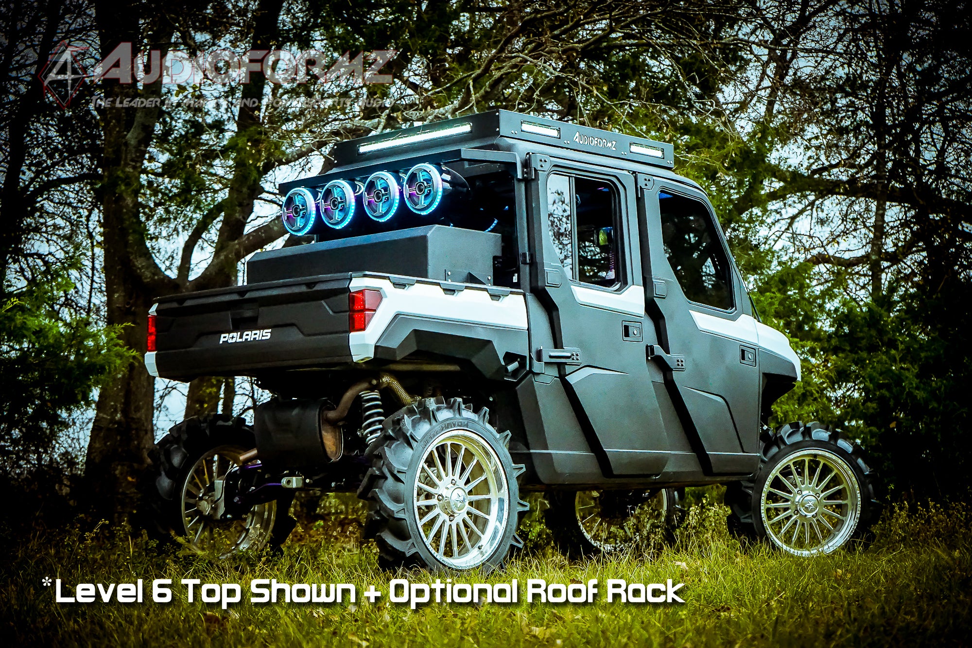 2019+ Polaris Ranger Crew Northstar/Cab XP 1000 / 900 Stereo Tops (4-D