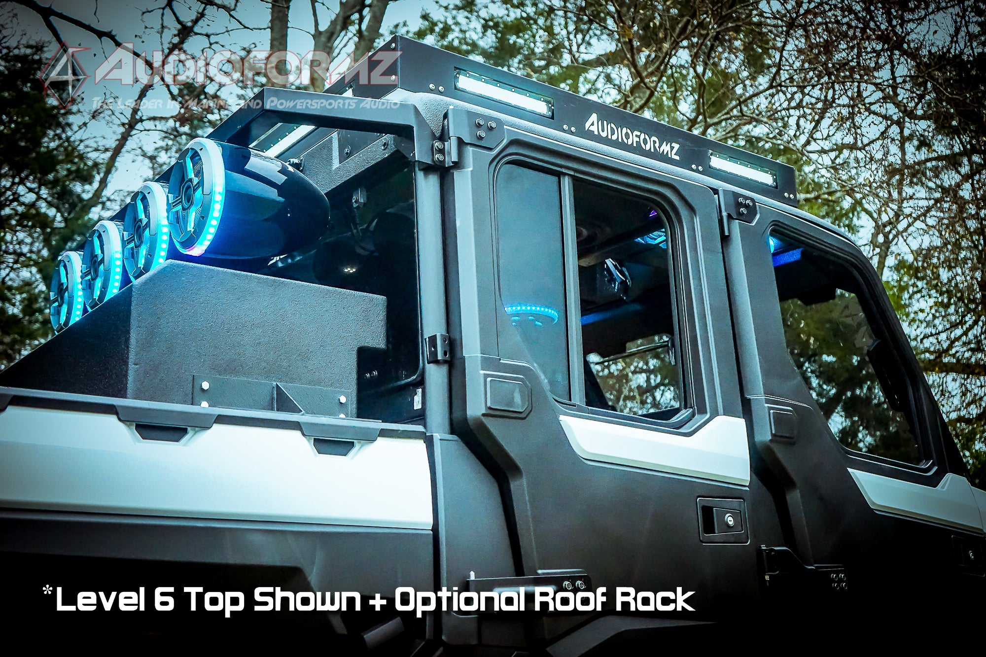 2019+ Polaris Ranger Crew Northstar/Cab XP 1000 / 900 Stereo Tops (4-D