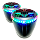 AudioFormz EVOPRO2 8in 3-Way Component Marine IC LED Loud Tower Speakers - Pair
