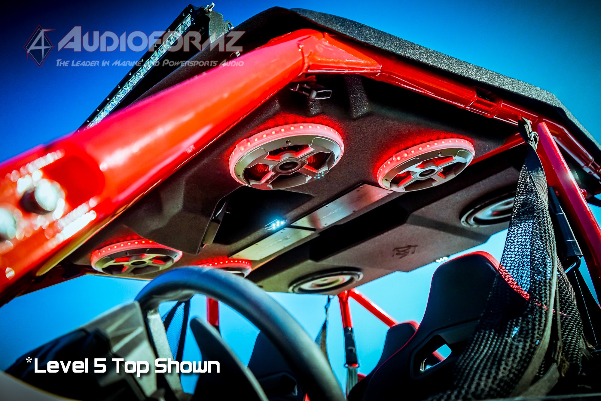 2019+ Honda Talon 1000R-4 / 1000X-4 Stereo Tops (4-Seat)