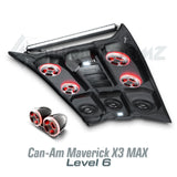 2017+ Can-Am Maverick X3 MAX Stereo Tops (4-Seat)